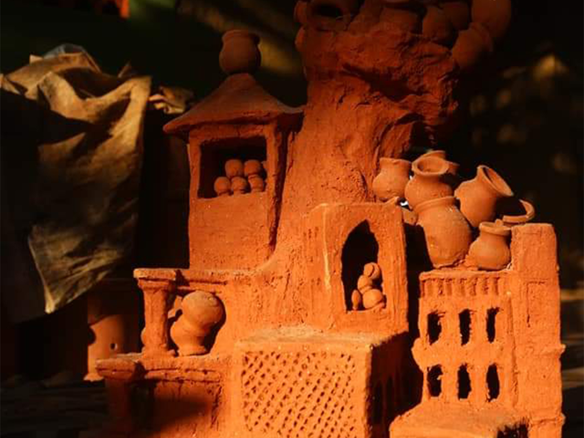 clay sculpture